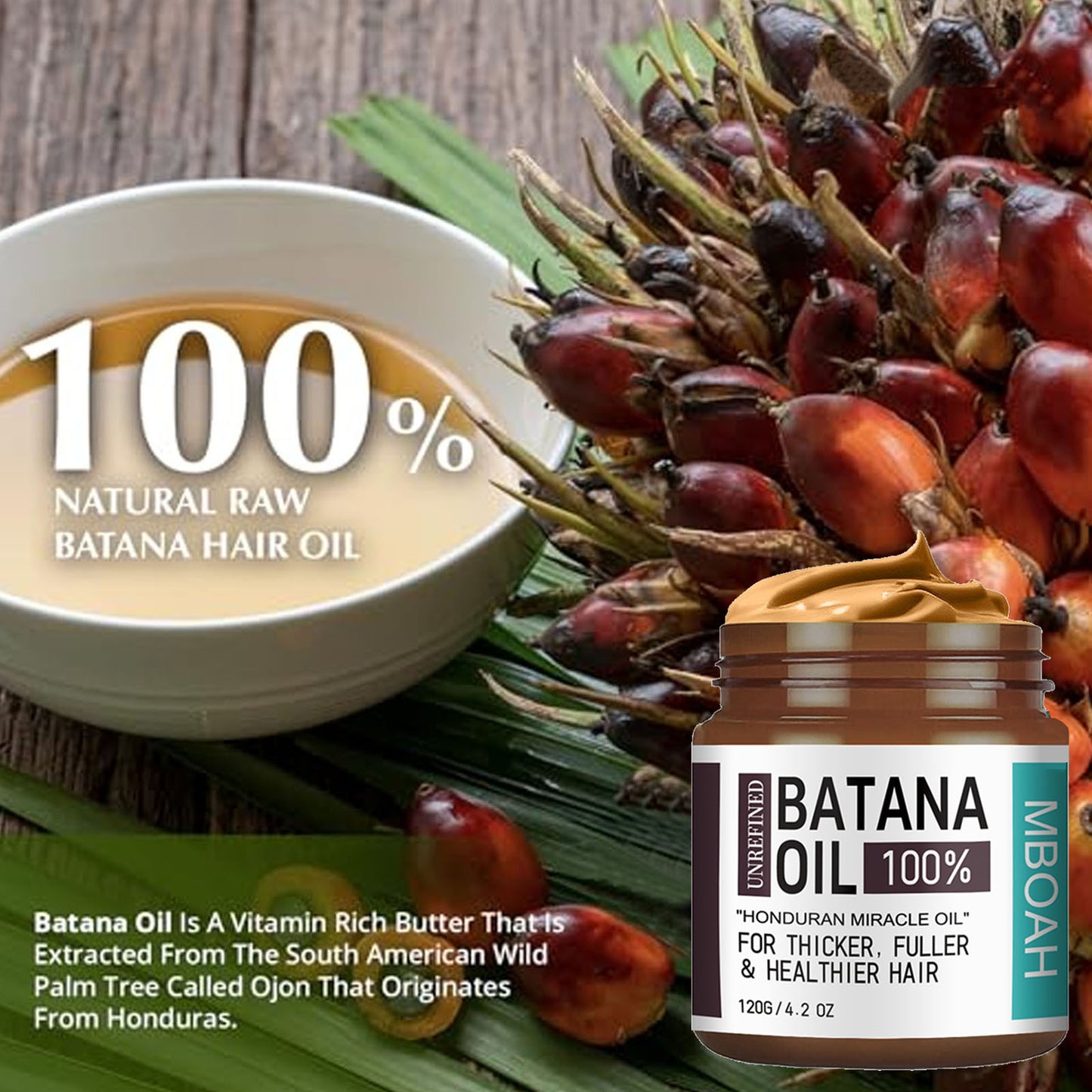 Batana Natural Hair Growth Oil
